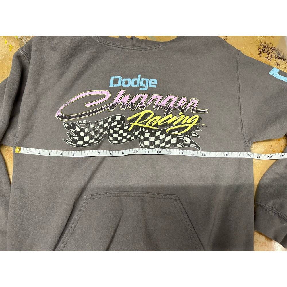 Dodge Charger Hoodie Mens Medium Racing American Horsepower Muscle Licensed - Picture 8 of 10